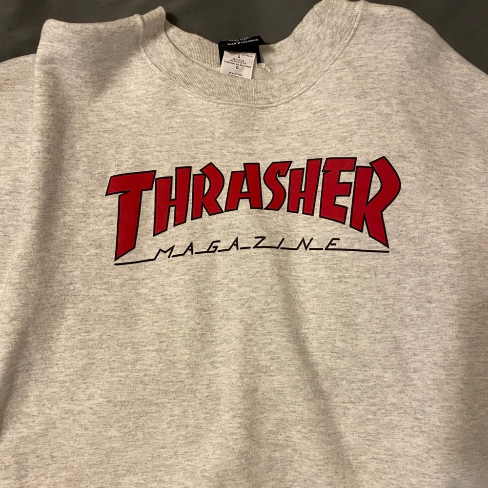 Thrasher crew neck sweatshirt